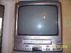 GRUNDIG TV,  Silver colour,  used tv with video player.....